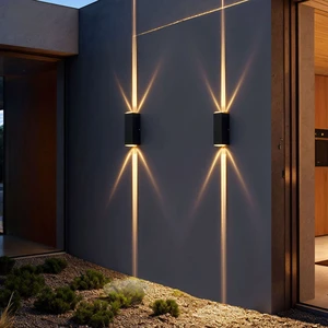 Hagood 6W 18W Hot Selling Wall Mounted Beautiful Waterproof Outdoor Wall Lights for Garden House IP65 Waterproof Wall Light
