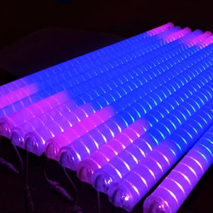 Hot Sale PVC LED Tube Light for Garden DMX512 RGB Protocol Control by DMX Controller