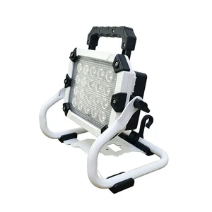 Portable 10000 Lumens Rechargeable Industrial Led Flood Lights IP65 for Tunnel Site Rescue Firefighter Equipment Maintenance