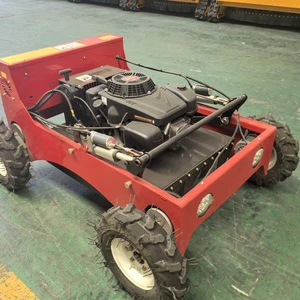 Gasoline Wheel Mower 550mm Remote Lawnmower For Orchard Garden Grass Cutting, 610mm Height, For Private Label Supply