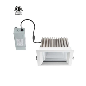 Modern Design 20W Square Outdoor LED Ceiling Light 2700K-5000K CCT Beam Angle 60D Waterproof Downlight for Bathroom