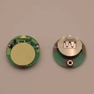 Mini Single Round LED Modules Battery-Operated Small LED Lights for Crafts and Display