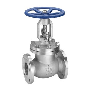 Manual High Temperature OEM 316 Stainless Steel Globe Valve with Flange Connection for Industrial Use