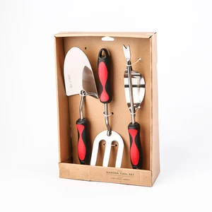 Mini Combination Garden Plant Tool Set 3 Piece Aluminum Garden Flower Tool