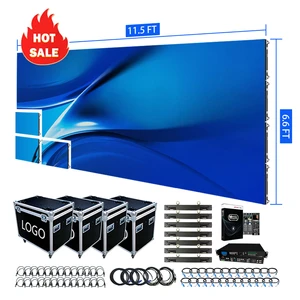 Turnkey Solution Led Video Wall P1.95 P2.6 P2.9 P3.91 P4.81 IP65 Rental LED Display Church Indoor Outdoor Event Stage LED Screen