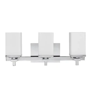 Three Bulb Bathroom Vanity Wall Light Fixture Over Mirror 24