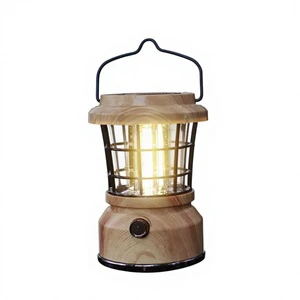 USB Charging Waterproof Insulated Portable Handheld Camping Lantern Multi-Functional Warm White LED Light for Climbing Hiking