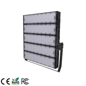 High Mast LED Stadium Flood Light 1200W 1250W IP66 Inventronics Driver 160LM W Outdoor Area Lighting