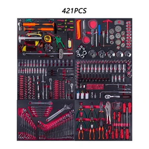 Factory Quotation 421 Pcs Professional Cr-V Material Hand Tools Set With Any Combinations for Auto Repair