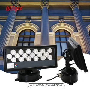 Outdoor Wall Wash Light DMX LED WALL WASHER OUTDOOR LIGHTING Rgbw Outside Lamp Stage Spot Lighting IP65 DMX 512 LED Projector