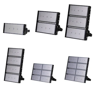 LED Flood Light 200W/400W/600W/800W/1000W/1200W Adjustable Angle High Mast Lamp for Stadium Tunnel Outdoor Project Lighting