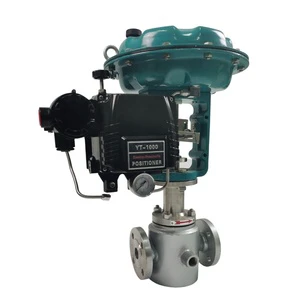 Thermal Insulated 2 Way Pneumatic Diaphragm Globe Control Valve for Regulating Water