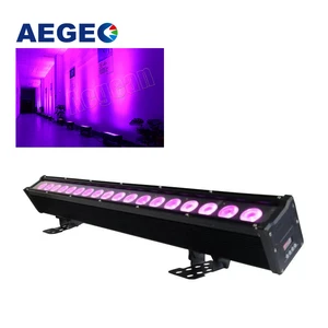 Waterproof 18 X10w 200w Led Wall Washer Rgbw Rgbwa Rgbwa Uv Mix Colors Wall Washer Led Light for Outdoor Building Decoration