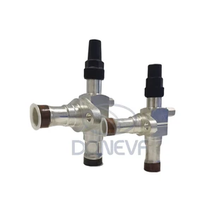 New Diamond Flange Globe Valves with Copper Connectors for Compressors Refrigeration & Heat Exchange 1 Year Warranty