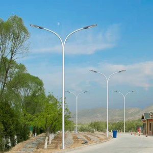 Wholesale Decorative Galvanized Steel Landscape Light Single Post Outdoor Resort Park Walkway Ornament Lamp