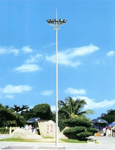 35M Customized Galvanized Steel High Mast Light Pole Lighting Pole for Outdoor Lighting Projects