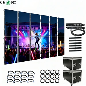 P2.6 P2.97 P3.91 500x500mm Stage Background Rental Led Screen Display Stage Background Indoor Outdoor Led Video Wall For Events