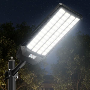 Durable Integrated Solar Street Light Time Controlled High Capacity Battery Waterproof LED Lamp for Remote Island Use
