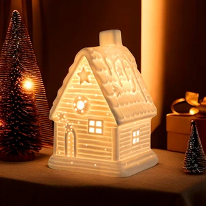 Hot Sale Cute Sweet Design Small Lamp Lights House Shape Table Desk Lamp Home Decor Indoor Lights Table Night Light
