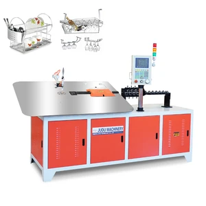 CNC Program System ZD-2D-104 Model Automatic Wire Bending Machine For 1-4 Mm Steel Wire Stainless Steel Wire