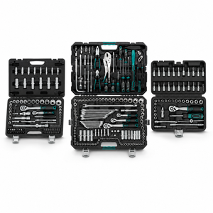 Wholesale 170PCS Socket Wrench Tool Set With Combination Ratchet Wrench Set & Wrench Tool Set Hand Tool Set For Auto Repair Work