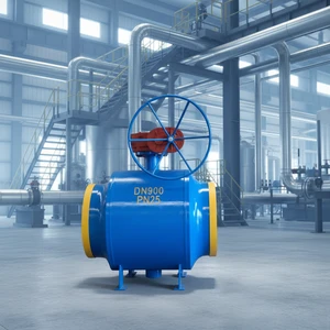 Factory Sale Turbine Actuator Fully Welded Ball Valve High Quality Ball Valve