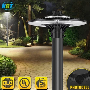 High Lumen Led Courtyard Light Ip65 Waterproof Aluminum Security Garden Pole Light US Warehouse