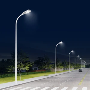 Single-arm Solar LED IP65 Aluminum Alloy Outdoor Street Lights for Road Use High Pole Wholesale