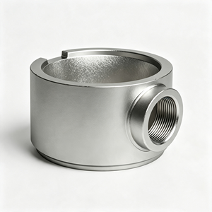 Valve Body Stainless Steel CNC Precision Machining Industrial Parts Acid Proof Customization