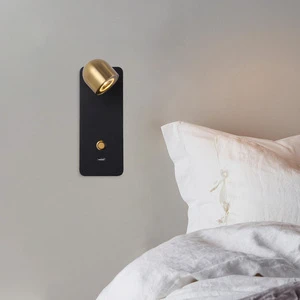 Led Wall Lamps Bedroom Bedside Reading Light Hotel Rotatable Bedside Reading Lamp Adjustable Indoor Lighting Bedside Lamp