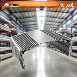 6061 6063 T5 T6 Extruded Aluminum Heat Sink Profiles Die Cast Aluminum Heat Sink Custom Made Anodized For Industrial Projects