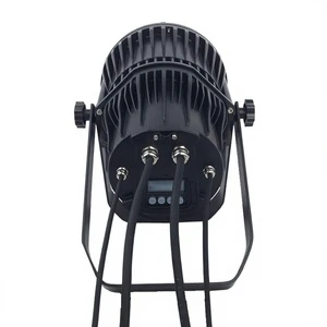200W Warm & Cool White 2-in-1 LED COB Outdoor Spotlight with DMX512 Control 60 Beam Angle IP Rated Aluminum Alloy Construction