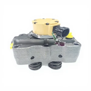 C6.4 Engine Fuel Pump Head Cover With Solenoid Valve for 320d Excavator