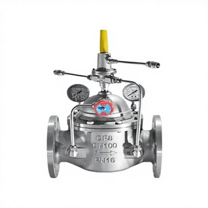 Desen Valve 800X Differential Pressure Bypass Adjustable Balancing Hydraulic Central Air Control Valve