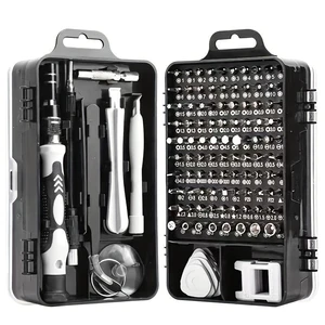 115 in 1 Magnetic Screwdriver Set Precision Bit Kit for Phone Laptop Electronic Repair Tools