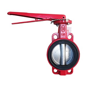 Wholesale High Quality Wear and Durability Metal and Rubber Cement Butterfly Valve