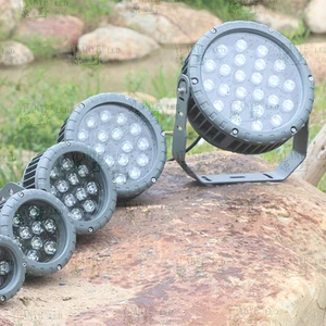 High Quality RGB & RGBW LED Spotlights Adjustable Angle Lawn Lamp for Road Path Bridge with Smart Control & IP65 Rating-YY-TG2A
