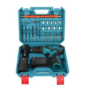 Cordless Power Drill Set 12V Electric Power Drill Tools Kit Drill/Driver Bits and Battery & Charger