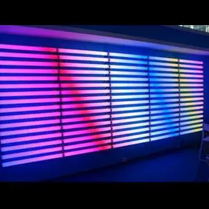 Led Pixel Tube Light Led Fluorescent Tube Light Fixtures Dmx Rgb Led Tube IP65 Waterproof for Outdoor Decoration Lights