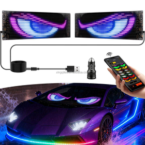 RGB IP65 Waterproof LED Flexible Panel Light with 2500cd Brightness & 16-Bit Color Depth for Shop and Car Windows Advertising