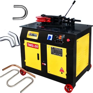 1/2 - 4 Inch Semi-automatic Electric Hydraulic Tube Bender SS Exhaust Pipe and Tube Bending Machine