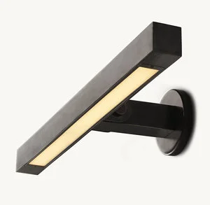 LED Mirror Lamp Metal Bathroom Vanity Waterproof IP44 Wall Lamp with Dimmer 3 Color Temperatures & 5-Year Warranty for Makeup