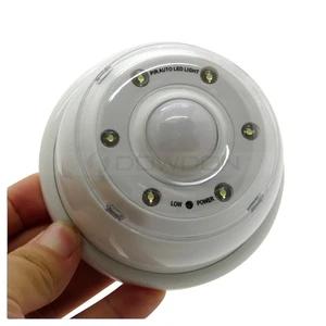 Mini Battery Powered Small Motion Sensor LED Night Light Auto PIR Led Lamp
