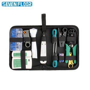 Ethernet Repair Tool Kit Set Carbon Steel Wire Stripper Hand Pliers Network Cable Tester Rj45 Crimping Tool OEM Customizable
