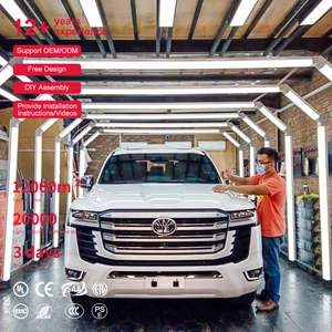 OEM High-Power LED Tunnel Lights for Car Polishing DIY Garage Lamp for Shape Colors Inspection