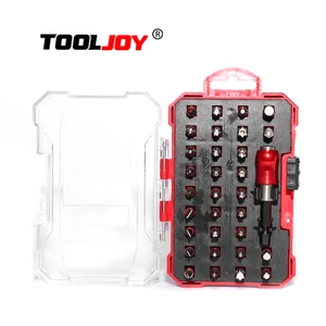 Industrial Grade 32Pcs Impact Bit Set Rust Proof Hex Shank Screwdriver Bits Heavy Duty Anti-Corrosion Kit