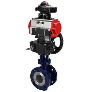 DNOVA Butterfly Valve Carbon Steel Flanged 25 Bar Manual WBV3EX-3431M-1W-F-ISO 3