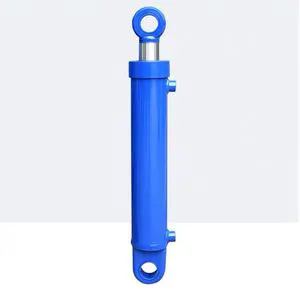 Double/Single Acting Piston Rod Stroke Engineering 3000psi Pressure Hydraulic Cylinder