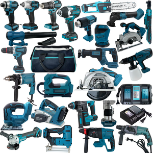 Mak 18V Wireless Power Tool Set Applied to Combination Tool Set Suitable for Automobile, Construction, Woodworking Kit Combo Set