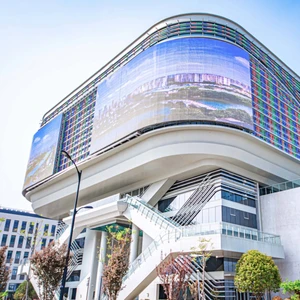 Outdoor P4 Flexible LED Soft Module 320x160mm IP65 Bendable Curved LED Display Panel for Budget Outdoor Wall Advertising